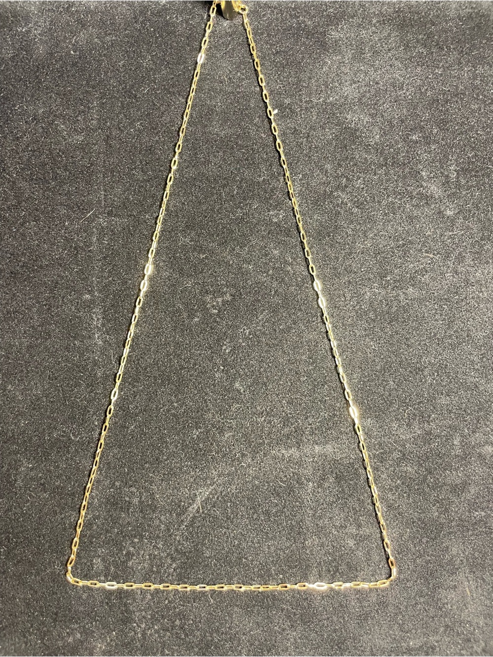 10k Gold Chain Necklace - Women's Paperclip Link Jewelry